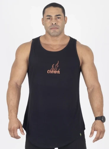 Produto Regata Crown Training Long Fire