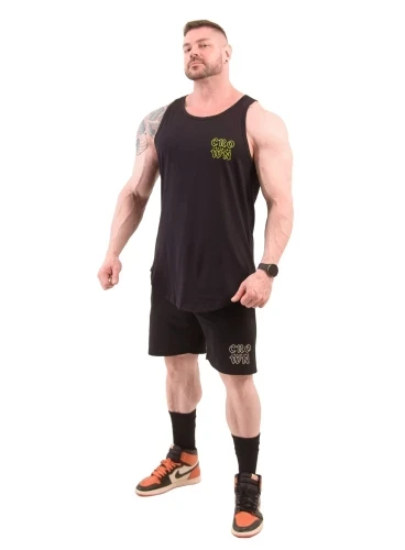 Produto Regata Crown Training Long Instincts Preta