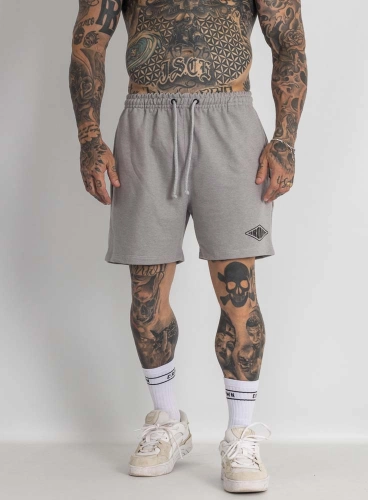 Bermuda de Moletom Crown Curta Form Mescla