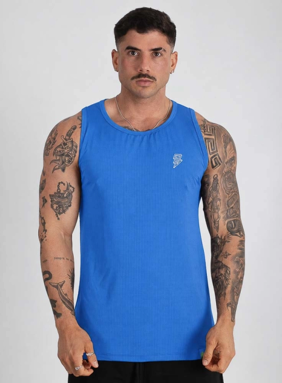 Regata Crown Dry Fit ice Azul Claro Produto Regata Crown Dry Fit ice Azul Claro