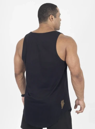 Produto Regata Crown Training Long Bubble Preta