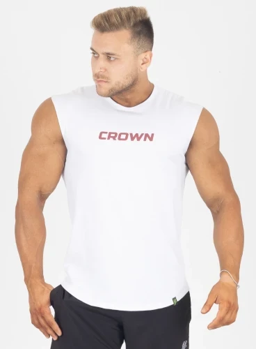 Regata Crown Japonesa Standard  Branco  Regata Crown Japonesa Standard  Branco