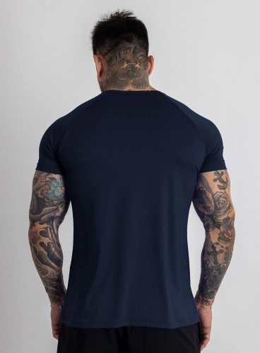 Produto Camiseta Crown Dry Fit Confort Neutral Azul Marinho