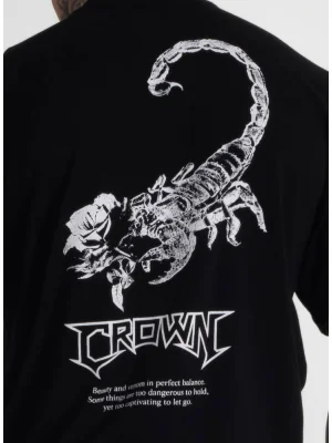 Camiseta Oversized Scorpion Preta Produto Camiseta Oversized Scorpion Preta
