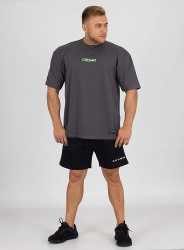 Camiseta Oversized Grafite HardLine Produto Camiseta Oversized Grafite HardLine