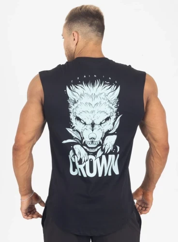Regata Crown Japonesa Wolf  Preto 