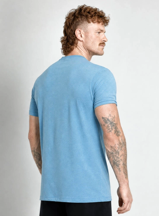 Camiseta Crown Training Ink Mescla Azul Produto Camiseta Crown Training Ink Mescla Azul