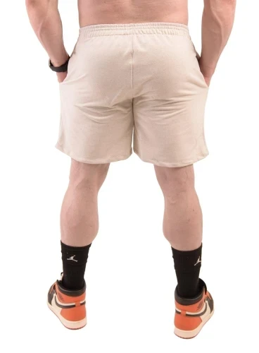 Bermuda Moletom Off White Curta Crown Training Bermuda Moletom Off White Curta Crown Training