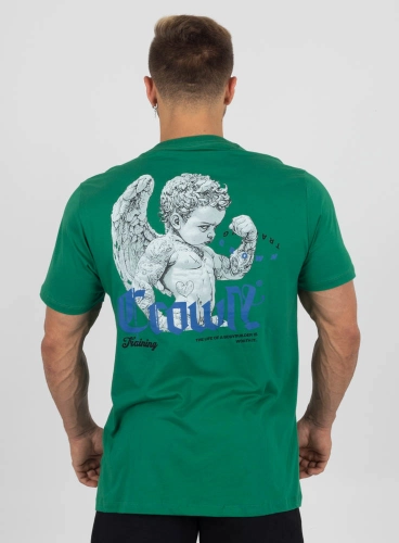 Camiseta Crown Training Angel Verde Produto Camiseta Crown Training Angel Verde