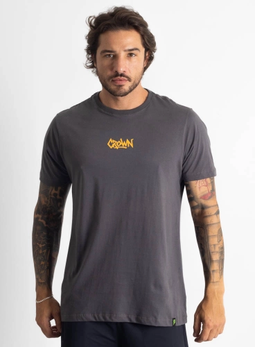 Camiseta Crown Training Graffs Grafite