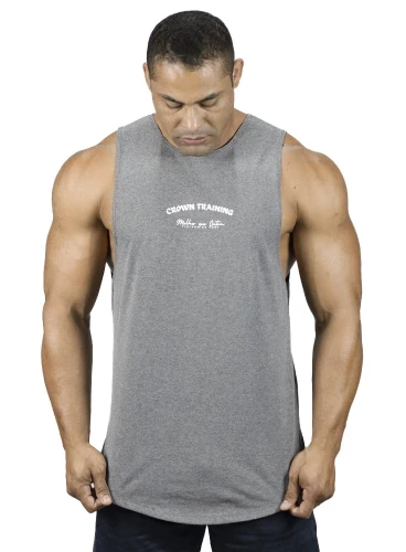 Produto Regata Crown Tank Mescla Escuro
