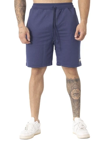 Produto Bermuda Crown Moletom Tradicional Azul Marinho 
