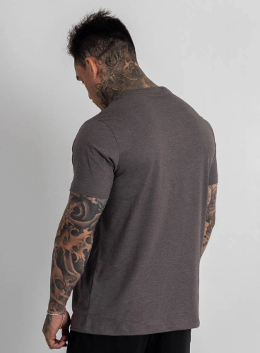Camiseta Crown Training Minimalist Mescla Black Produto Camiseta Crown Training Minimalist Mescla Black