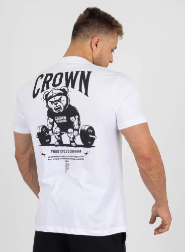 Camiseta Crown Training Treino Fofo Branca