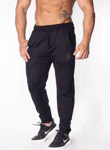 Calça de Moletom Crown Training  Raio Preta 