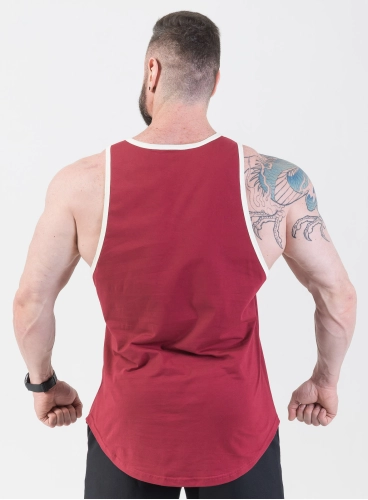 Produto Regata Masculina Bordô Bordada Crown Training