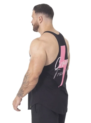 Regata Cavada Crown Training Raio Preto Produto Regata Cavada Crown Training Raio Preto