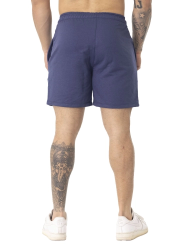 Produto Bermuda Crown Moletom Curta Dark Azul Marinho