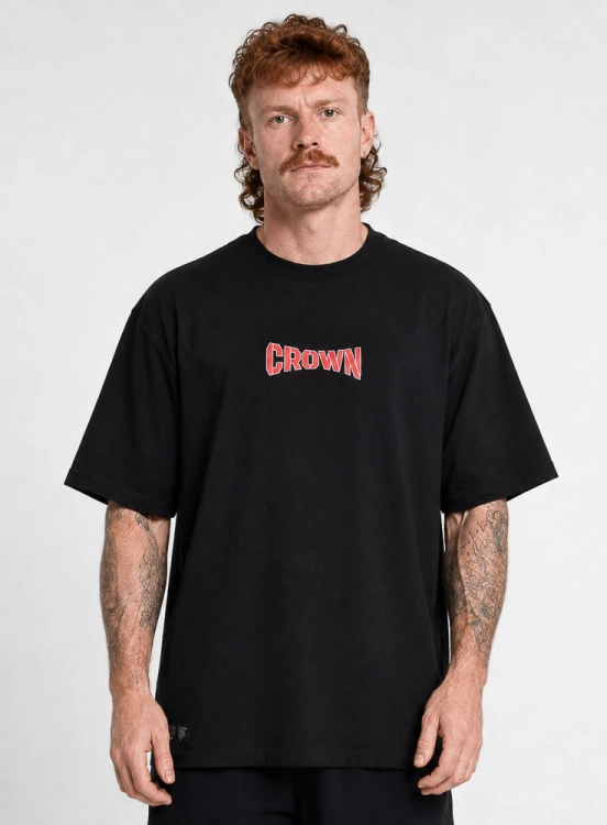 Camiseta Oversized Mike Preta Produto Camiseta Oversized Mike Preta