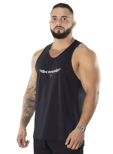 Regata Delt Crown Training Preta Produto Regata Delt Crown Training Preta