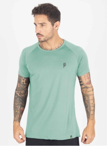 Camiseta Crown Dry Fit ice Classic Verde Menta