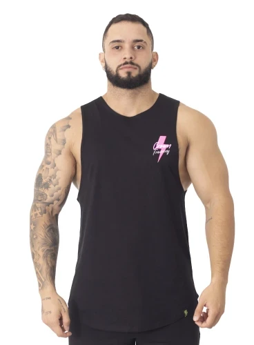 Regata Crown Tank Raio  Preto 