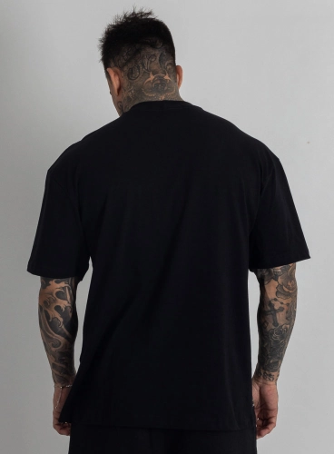 Camiseta Oversized Logo Preta Produto Camiseta Oversized Logo Preta
