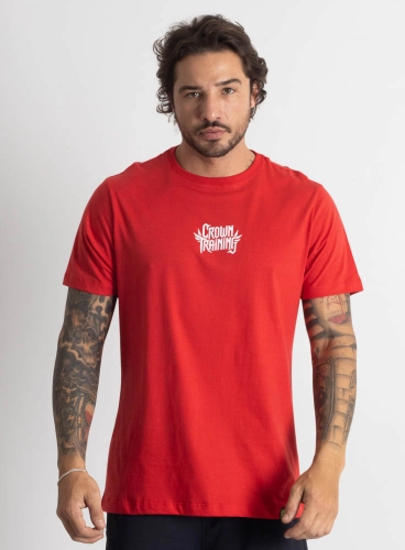 Camiseta Crown Training Legacy Vermelha