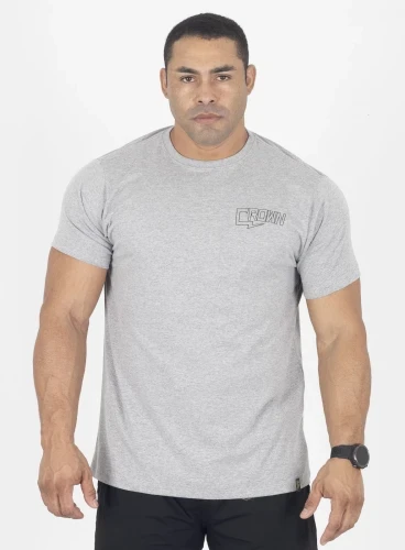 Camiseta Crown Training Spark  Mescla 