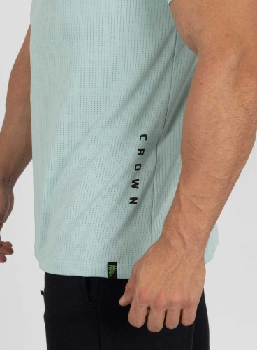 Camiseta Crown Dry Fit Ice Elemental Verde Menta Produto Camiseta Crown Dry Fit Ice Elemental Verde Menta