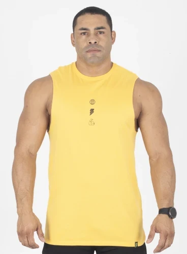 Regata Crown New Tank Conquest Amarelo Produto Regata Crown New Tank Conquest Amarelo