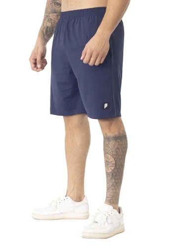 Bermuda Masculina Azul Poliamida Tradicional Crown Training