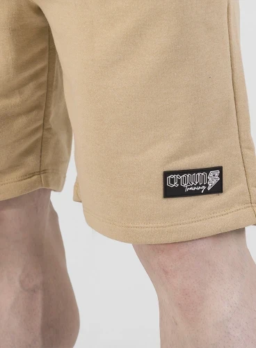 Bermuda Crown Tradicional Moletom Caramelo Produto Bermuda Crown Tradicional Moletom Caramelo