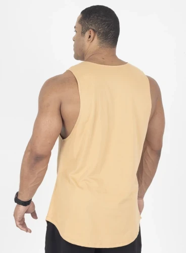 Produto Regata Crown Tank Minimalist Bege 