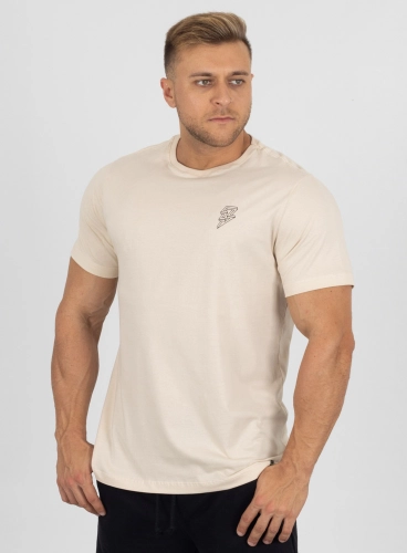 Camiseta Crown Training Off Season Creme Camiseta Crown Training Off Season Creme