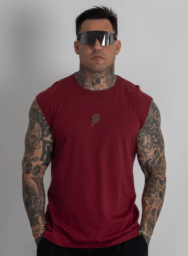 Regata Crown Japonesa Reta Bodybuilder Bordô