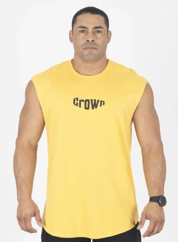 Regata Crown Japonesa Bubble Amarelo 