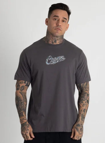 Camiseta Crown Training Tactic Grafite Produto Camiseta Crown Training Tactic Grafite
