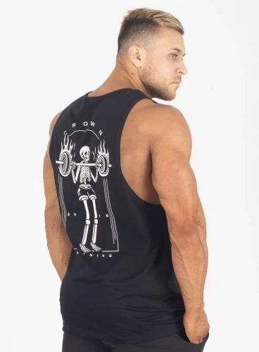 Produto Regata Masculina Preta Blaze Reps Crown Training