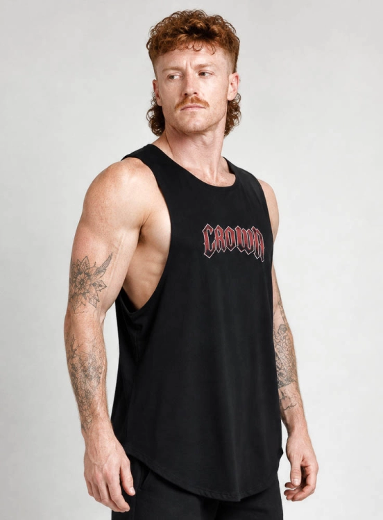 Produto Regata Crown Tank Lobo Preta