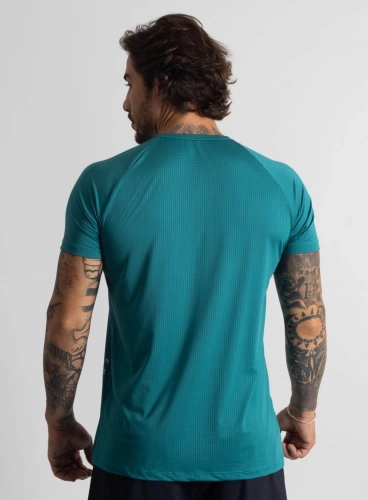 Camiseta Crown Dry Fit ice Elemental Verde Petróleo Produto Camiseta Crown Dry Fit ice Elemental Verde Petróleo
