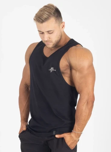 Produto Regata Masculina Preta Blaze Reps Crown Training