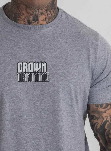 Camiseta Crown Training Base Mescla Produto Camiseta Crown Training Base Mescla