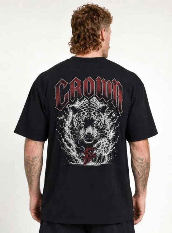 Produto Camiseta Oversized Lobo Preta