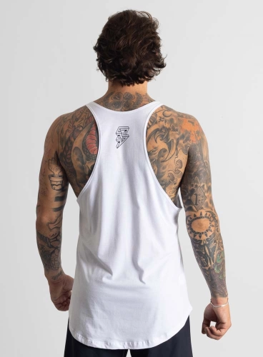 Produto Regata Cavada Crown Off Season Branca