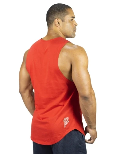 Regata Crown Tank Bodybuilder RED Produto Regata Crown Tank Bodybuilder RED