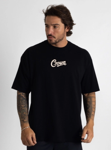 Camiseta Oversized Preta OldStyle
