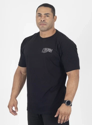 Produto Camiseta Preta Over Spark 