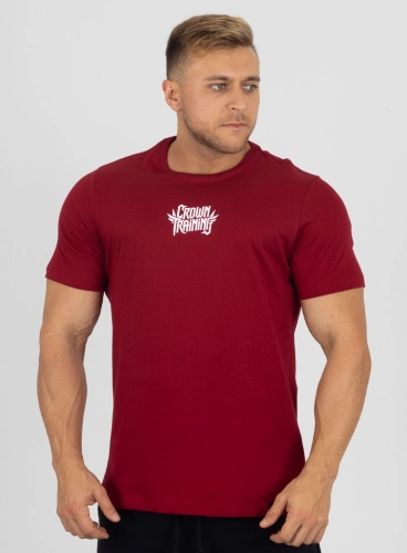 Camiseta Crown Training Legacy Bordô