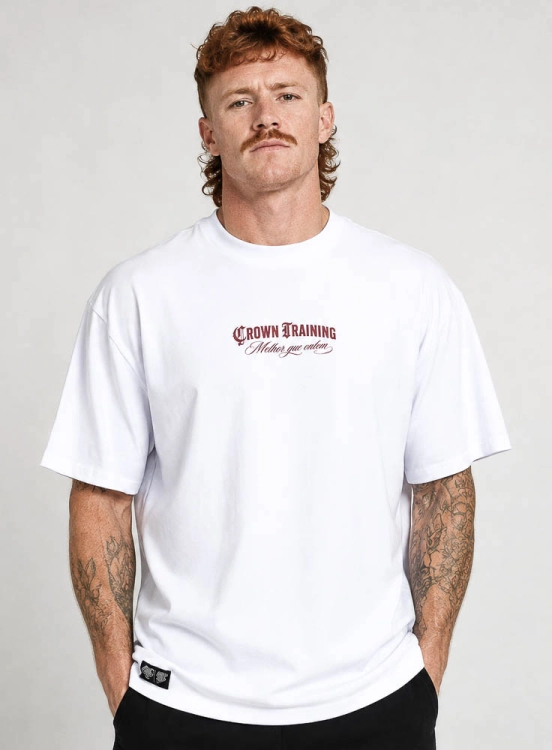 Produto Camiseta Oversized Cultura Branca